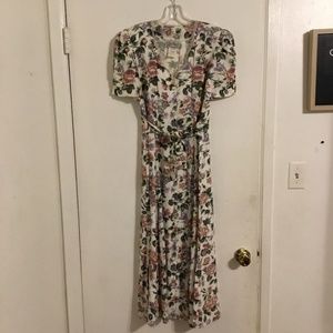 Vintage floral dress